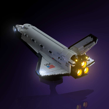 Preview: LMB 2.0 VERSION - LED-​Beleuchtungs-​​​​Set für LEGO® NASA Space Shuttle Discovery #10283